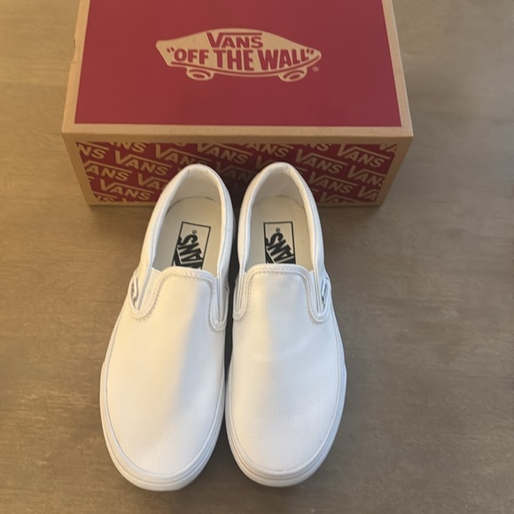 Vans slip-on stack white women’s 6 BL - Picture 2 of 4